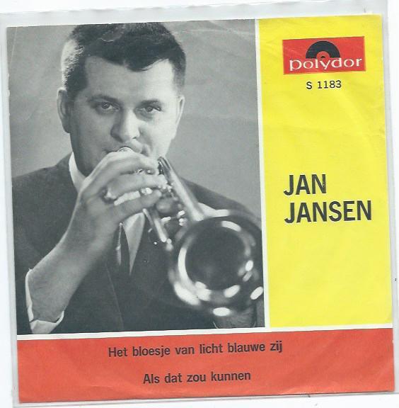 Jan Jansen-Het bloesje van lichtblauwe zijde, Cd's en Dvd's, Vinyl | Nederlandstalig, Gebruikt, Levenslied of Smartlap, Overige formaten