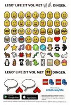 lego stickervel lego life te koop gevraagd, Kinderen en Baby's, Speelgoed | Duplo en Lego, Ophalen of Verzenden, Nieuw, Losse stenen