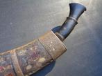 Oud Gurkha mes met schede, Verzamelen, Militaria | Algemeen, Ophalen of Verzenden, Landmacht, Azië, Mes of Dolk