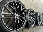 set Originele 20 inch Audi R8 4S Spyder V10 + zwarte velgen, -, -, Banden en Velgen, Ophalen of Verzenden