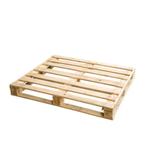 Gratis, 4 houten pallets, Ophalen, Zo goed als nieuw, Pallet, Minder dan 200 cm