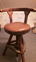 Antieke draaibare kapperstoel, Ophalen of Verzenden