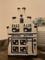 Delfts blauw huisje Action - decoratief schaalmodel, Porselein of Keramiek, Schaal, Ophalen of Verzenden, Zo goed als nieuw