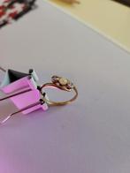 18ct Gold Diamond Crossover Ring, Sieraden, Tassen en Uiterlijk, Met edelsteen, Gebruikt, Ophalen of Verzenden, 17 tot 18