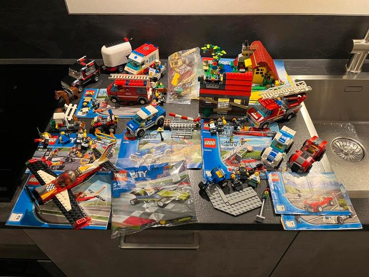 Lego Partij/Lot Diverse City/Creator Sets Stad, Kinderen en Baby's, Speelgoed | Duplo en Lego, Gebruikt, Lego, Losse stenen, Ophalen of Verzenden