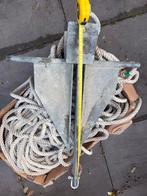 Anker, type Danforth inclusief ankelijn en ankerketting, Ophalen, Gebruikt, Ankeren en Afmeren, Zeilboot of Motorboot
