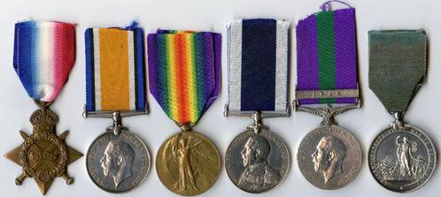 Unieke Medaille Set Piloot Officier RAF Marine Irak Engeland, Verzamelen, Militaria | Tweede Wereldoorlog, Marine, Lintje, Medaille of Wings