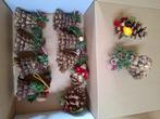 Partijtje vintage kerstversiering, Diversen, Kerst, Ophalen of Verzenden, Gebruikt