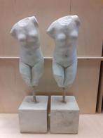 2 x torso wit, Antiek en Kunst, Ophalen