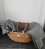 Zeegras gevlochten mand (groot), Ophalen, Overige materialen, Mand, Zo goed als nieuw