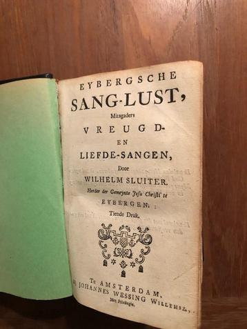Willem Sluiter: Alle de Werken. Te Amsterdam by Johannes beschikbaar voor biedingen