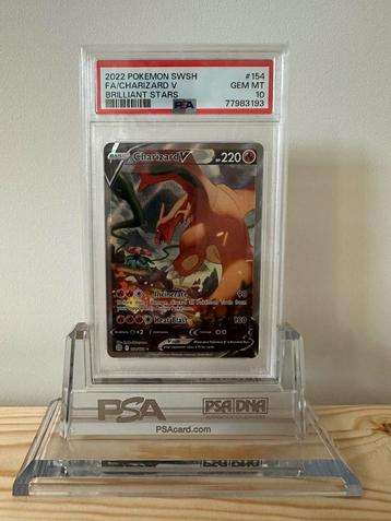 Charizard V #154 Pokemon Brilliant Stars beschikbaar voor biedingen