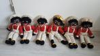 6 etalage zwarte pieten  zwarte piet vintage jaren 70, Ophalen of Verzenden, Gebruikt