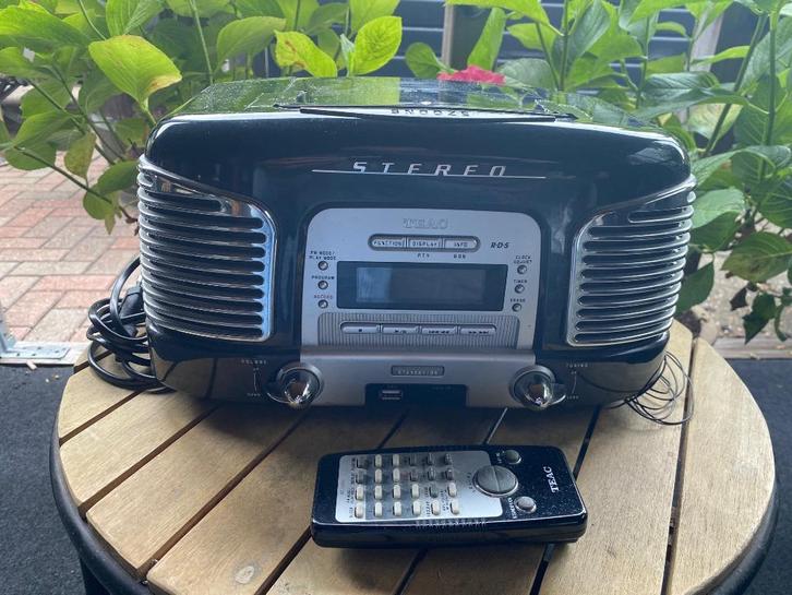 Vintage  Retro Radio Teac Model SL-D920, Audio, Tv en Foto, Radio's, Gebruikt, Radio, Met cd-speler, Ophalen of Verzenden