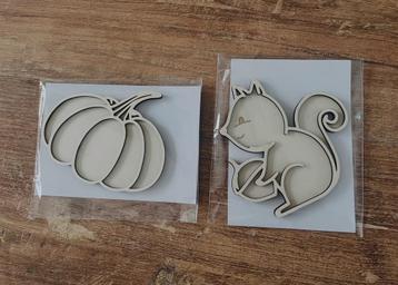 Leuke herfst vulvormen te koop! Let op, het is geen set. beschikbaar voor biedingen
