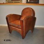 Fauteuils schapenleer Lounge Atelier / Teaks / OCL, Huis en Inrichting, Fauteuils, Ophalen, Zo goed als nieuw, Leer