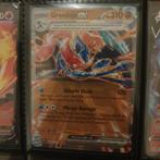 Pokemon Greninja ex 106/167 Twilight Masquerade, Ophalen of Verzenden, Zo goed als nieuw, Losse kaart, Foil