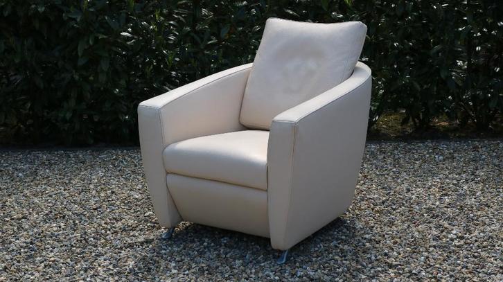 FSM Sesam leren fauteuil. FSM / De Sede., Huis en Inrichting, Fauteuils, Zo goed als nieuw, Leer, 50 tot 75 cm, 75 tot 100 cm