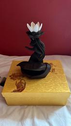 Lotus wierook brander nieuw in doos, Ophalen of Verzenden, Nieuw, Overige materialen, Minder dan 25 cm