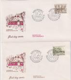 Denemarken 1975 Europa Monumentenzorg schilderijen 3x S251, Postzegels en Munten, Postzegels | Eerstedagenveloppen, Ophalen of Verzenden