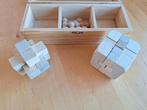 3d puzzels van hout in doosje, Ophalen of Verzenden, Minder dan 500 stukjes, Zo goed als nieuw, Rubik's of 3D-puzzel
