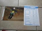 Yamaha XT600 brochure folder 1989 plus prijslijst, Motoren, Handleidingen en Instructieboekjes, Ophalen of Verzenden, Yamaha