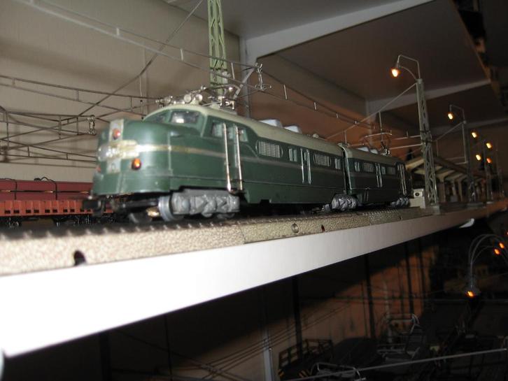MARKLIN DL 800 Zware gelede metalen locomotief uit 1949-54, Hobby en Vrije tijd, Modeltreinen | H0, Gebruikt, Locomotief, Wisselstroom