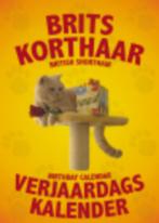BRITS KORTHAAR - Verjaardagskalender (sealed), Boeken, Ophalen of Verzenden, Nieuw, Katten