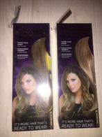Nieuw Secret Extensions donker goudblond 2x, Ophalen of Verzenden, Nieuw, Pruik of Haarverlenging