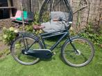 Cortina jongens transport fiets blauw grijs 26 inch, Fietsen en Brommers, Fietsen | Jongens, 26 inch of meer, Gebruikt, Versnellingen