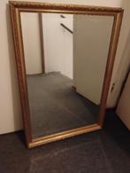 ZGAN grote spiegel met bewerkte lijst, Huis en Inrichting, Ophalen, Zo goed als nieuw, Minder dan 100 cm, Rechthoekig