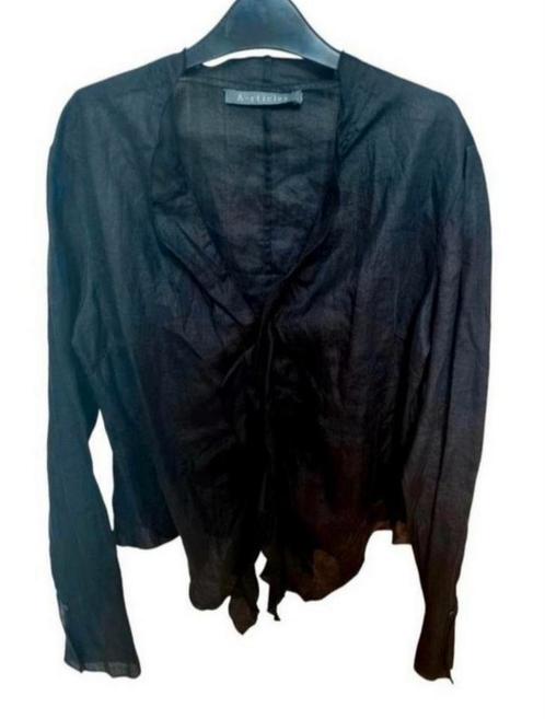 ✨️A-RTICLES Blouse Maat L In Nieuwstaat✨️, Kleding | Dames, Blouses en Tunieken, Zo goed als nieuw, Maat 42/44 (L), Zwart, Ophalen of Verzenden