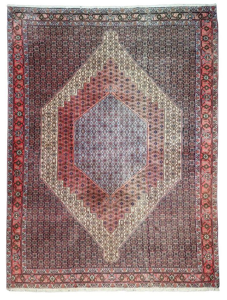 Groot perzisch tapijt Senneh 350x250 wollen vloerkleed iran, Huis en Inrichting, Stoffering | Tapijten en Kleden, Gebruikt, 200 cm of meer