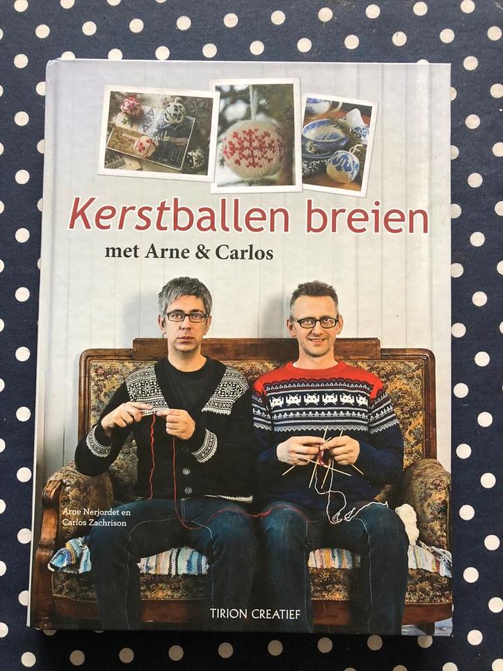 Kerstballen breien met Arne & Carlos, Boeken, Hobby en Vrije tijd, Zo goed als nieuw, Breien en Haken, Ophalen of Verzenden