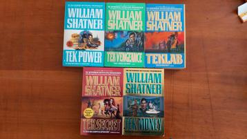 Wiliam Shatner - Tek (5 stuks - engelstalig) beschikbaar voor biedingen