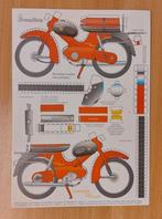 Keurige bouwplaat Kreidler EI tank (uit Bromfiets), Ophalen of Verzenden, Nieuw, Overige typen