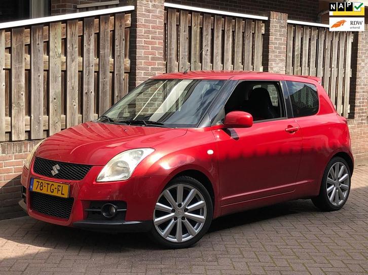 Suzuki Swift 1.6 Sport AIRCO Keyless 17''LM APK 06-2026!, Auto's, Suzuki, Bedrijf, Te koop, Swift, ABS, Airbags, Airconditioning