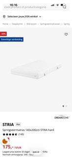 Nieuw matras JYSK 140x200cm, Huis en Inrichting, Slaapkamer | Matrassen en Bedbodems, Ophalen, 140 cm, Matras, 200 cm