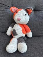 Gehaakte knuffel - Vlekkie de Lapjeskat, Ophalen of Verzenden, Nieuw, Overige typen