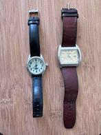 Fossil horloges 2 stuks - in één koop, Overige merken, Staal, Polshorloge, Ophalen of Verzenden