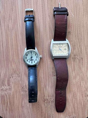 Fossil horloges 2 stuks - in één koop beschikbaar voor biedingen