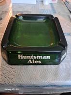 Vintage Huntsman Ales Asbak Groen Glas. 18.5 x 18.5 cm., Antiek en Kunst, Ophalen of Verzenden