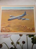 Oude prenten van de Lockheed vliegtuigen, Antiek en Kunst, Ophalen of Verzenden