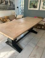 Eettafel tafel houten Engelse tafel, Huis en Inrichting, Tafels | Eettafels, 200 cm of meer, 50 tot 100 cm, Rechthoekig, Zo goed als nieuw