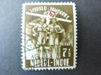 plaatfout ned. indie 226 NET., Postzegels en Munten, Verzenden, T/m 1940, Gestempeld