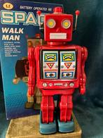 Battery operated blikken Space walk man robot in doos, Verzamelen, G1, Ophalen of Verzenden, Nieuw, Autobots