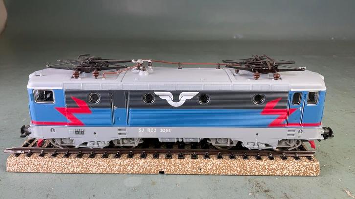 Marklin ho 3341.2 E loc SJ BR RC 3 DIGITAAL  in doos., Hobby en Vrije tijd, Modeltreinen | H0, Zo goed als nieuw, Locomotief, Wisselstroom