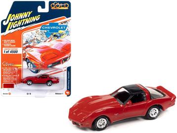 1979 Chevy Corvette van Johnny Lightning rood beschikbaar voor biedingen