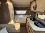 Hobby De luxe Easy 400 SF bj 2015 met voortent en zakluifel, Caravans en Kamperen, Caravans, Overige typen, Hobby, Bedrijf, Treinzit