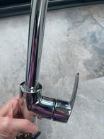 Kraan - Warm & Koud Water, Doe-het-zelf en Verbouw, Sanitair, Ophalen of Verzenden, Gebruikt, Chroom, Kraan